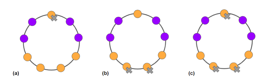 A sample network studied