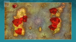 the influenced areas